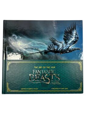 Fantastic Beasts Art of the Film Hardcover Book w/ 3 Prints First Printing 2016